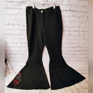 Killstar Blood Rose Flares Large Punk Grunge Witchy